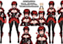 design vtuber model, vtuber avatar, live 2d vtuber, vtuber assets, anime vtuber